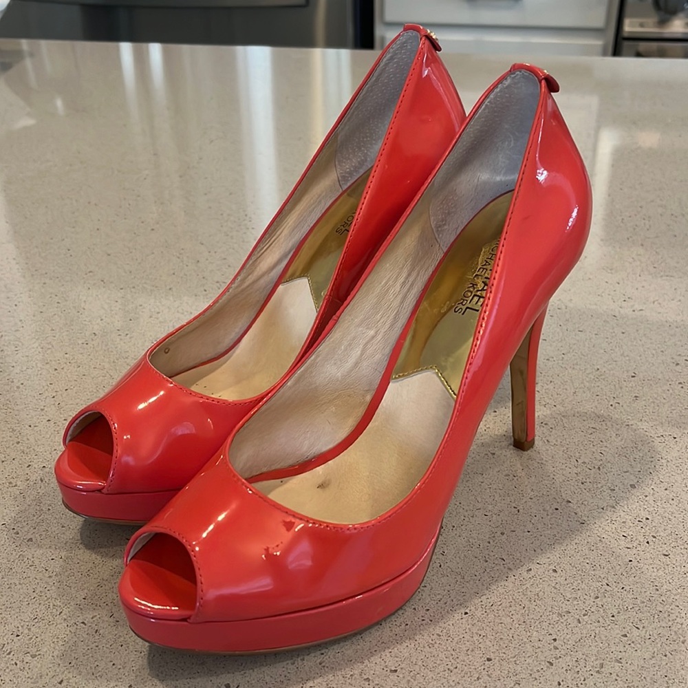 Coral MK high heels